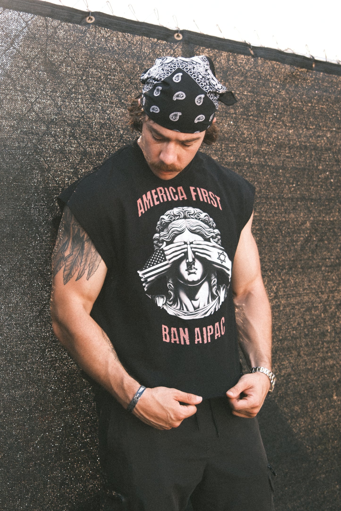 French Terry Boxy Tank Top (Unisex)