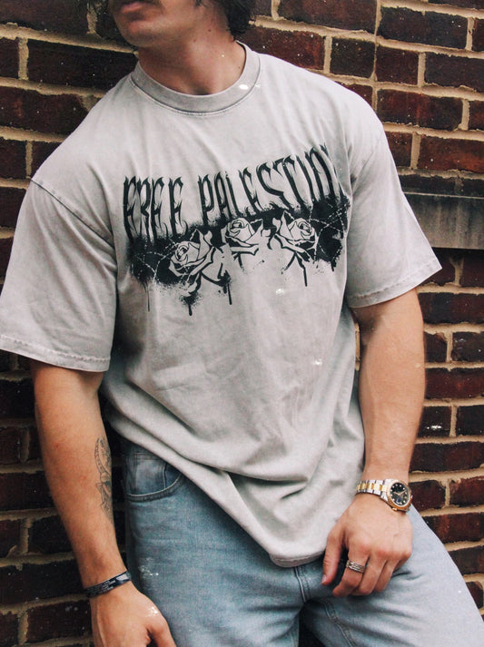 Acid Wash Oversize T-Shirt - 250 GSM