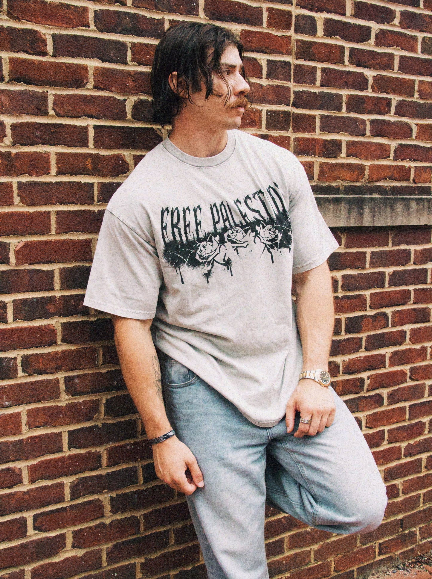 Acid Wash Oversize T-Shirt - 250 GSM