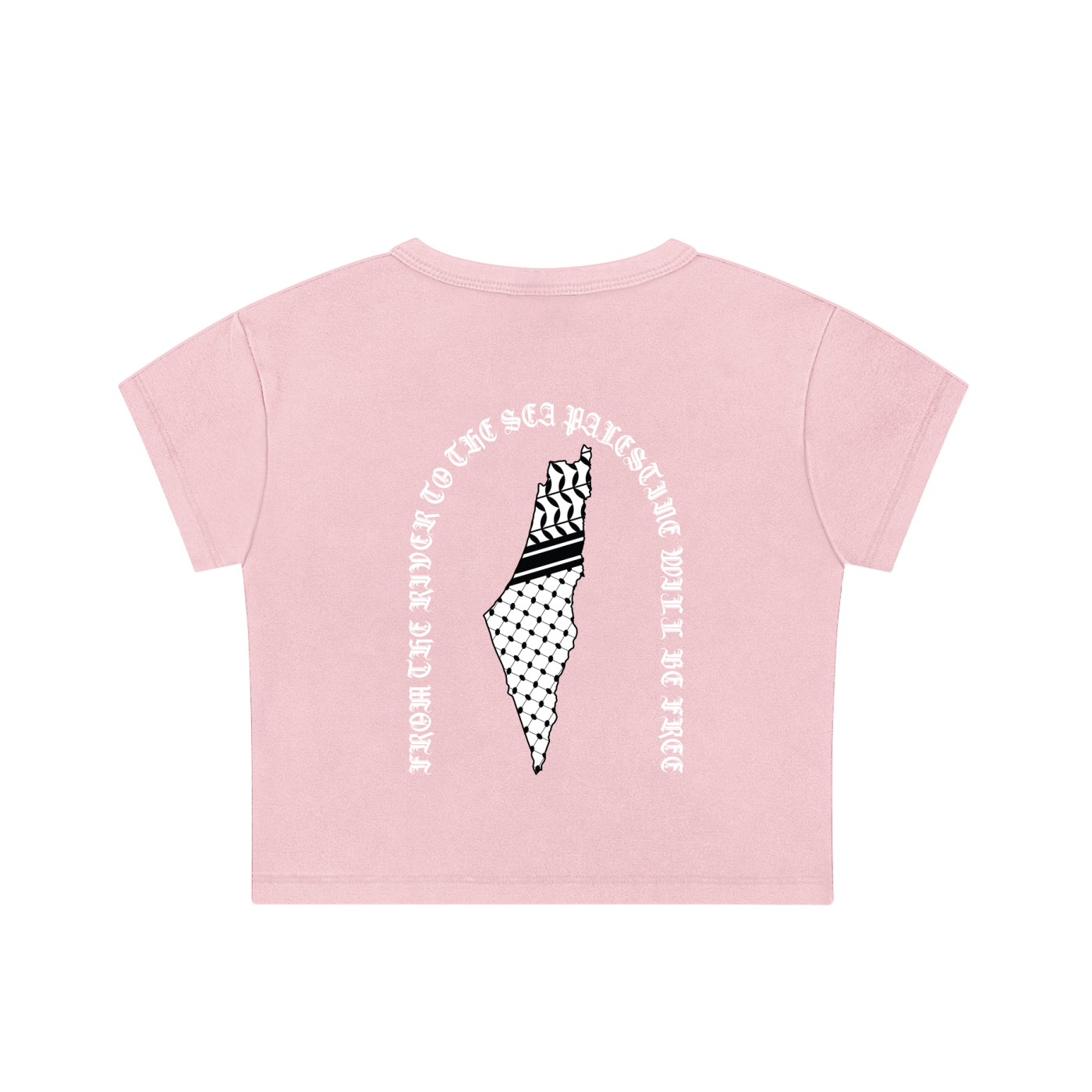 Snow Washed Crop Top