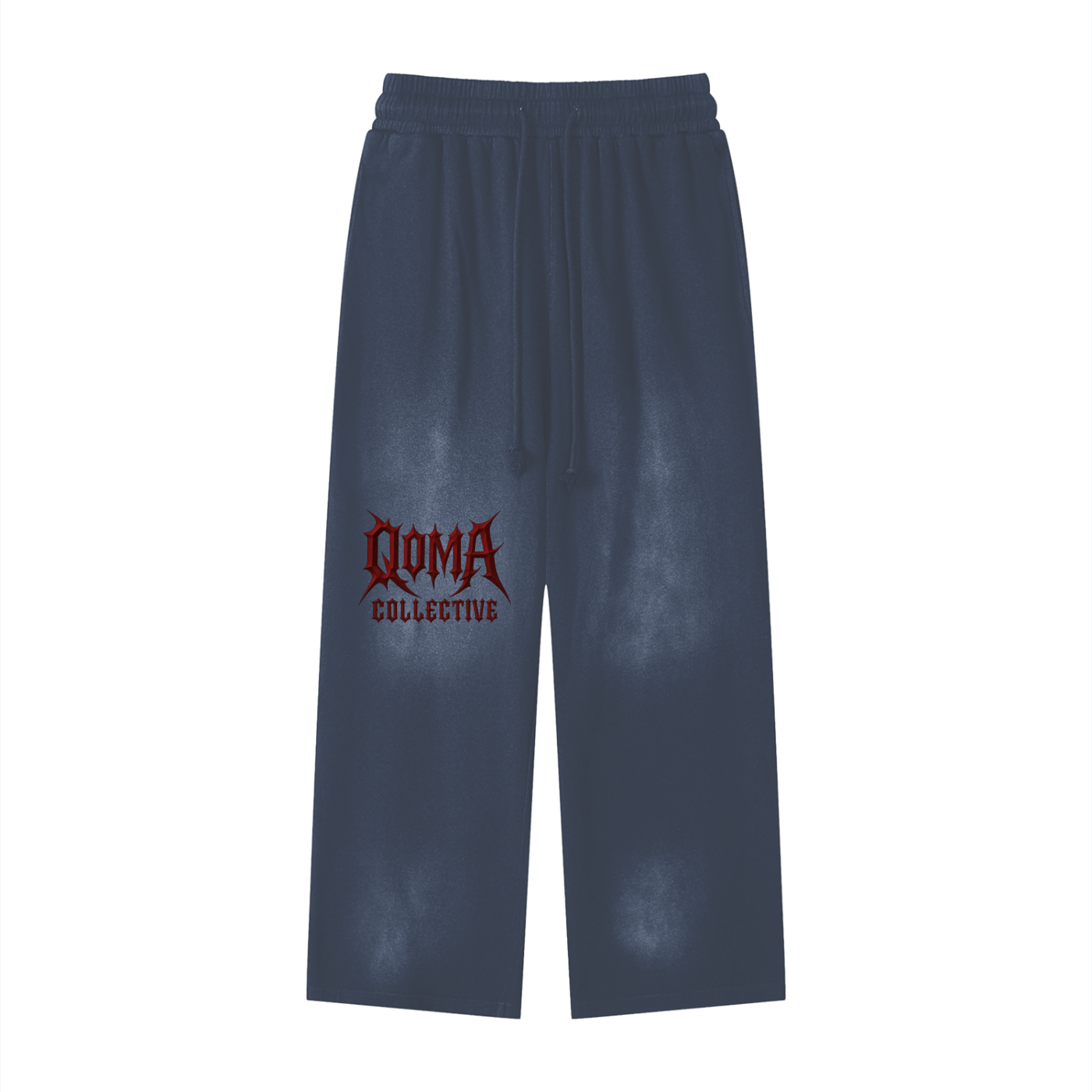 QOMA Collective Pure Cotton Monkey Wash Loose-Fit Sweatpants