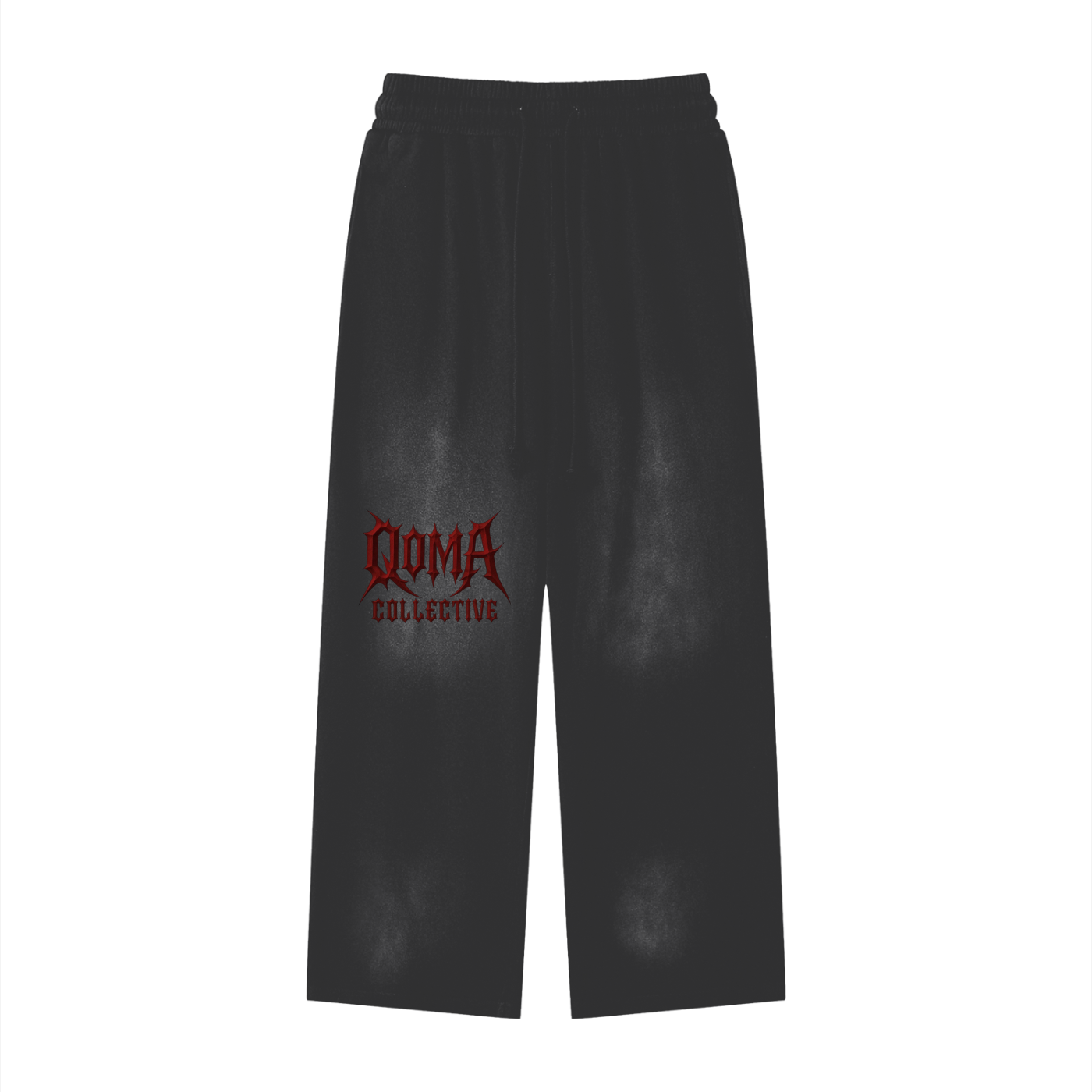 QOMA Collective Pure Cotton Monkey Wash Loose-Fit Sweatpants