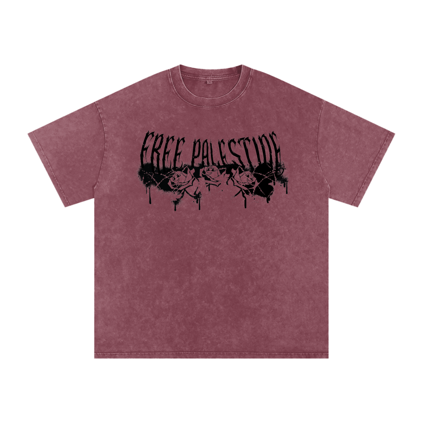 Acid Wash Oversize T-Shirt - 250 GSM